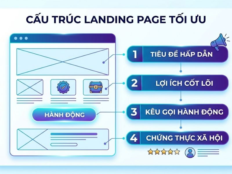 Thiết Kế Landing Page Tối Ưu Hóa Tỷ Lệ Chuyển Đổi (CRO)
