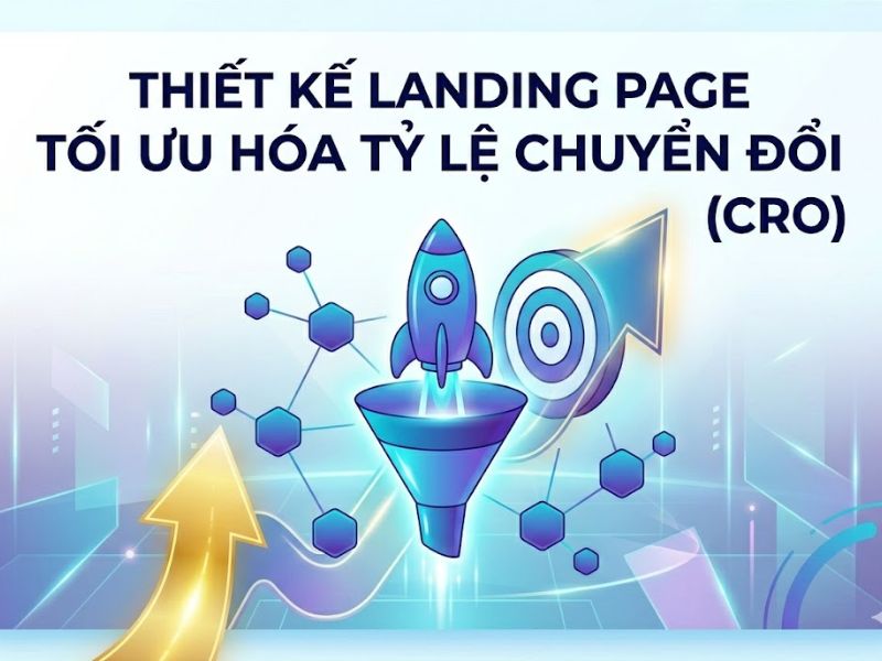 Thiết Kế Landing Page Tối Ưu Hóa Tỷ Lệ Chuyển Đổi (CRO)