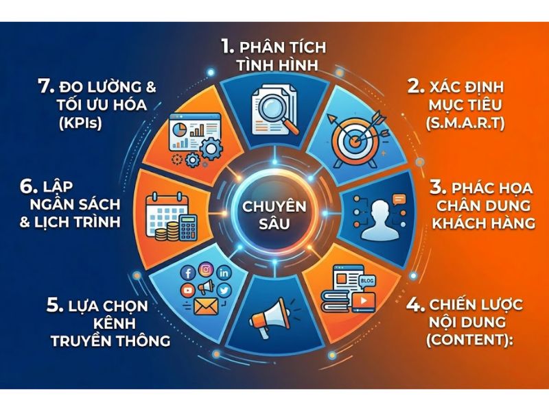 Hướng Dẫn Lập Kế Hoạch Digital Marketing Chi Tiết Từ A-Z 
