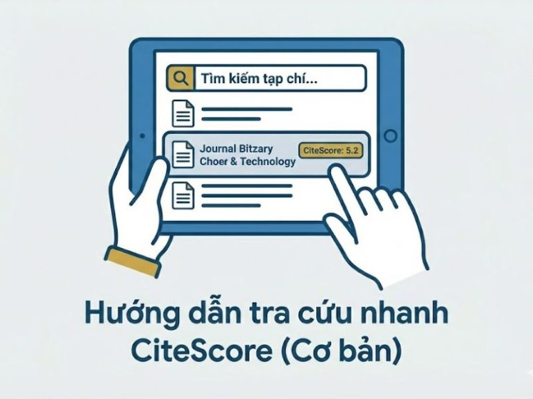 Cite Score nghiên cứu khoa học là gì? Ý nghĩa và Cách tra cứu