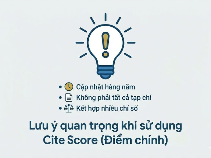 Cite Score nghiên cứu khoa học là gì? Ý nghĩa và Cách tra cứu 