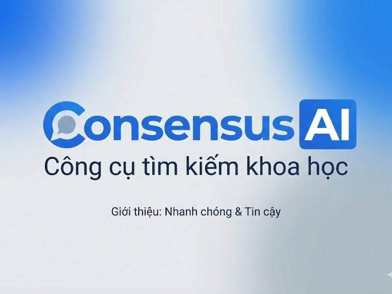 Công Cụ AI Consensus Trong Nghiên Cứu Khoa Học