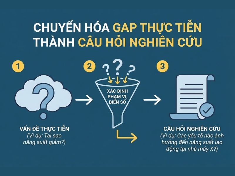 Gap Thực Tiễn Trong Nghiên Cứu: Cách Tìm Vấn Đề Doanh Nghiệp & Xã Hội