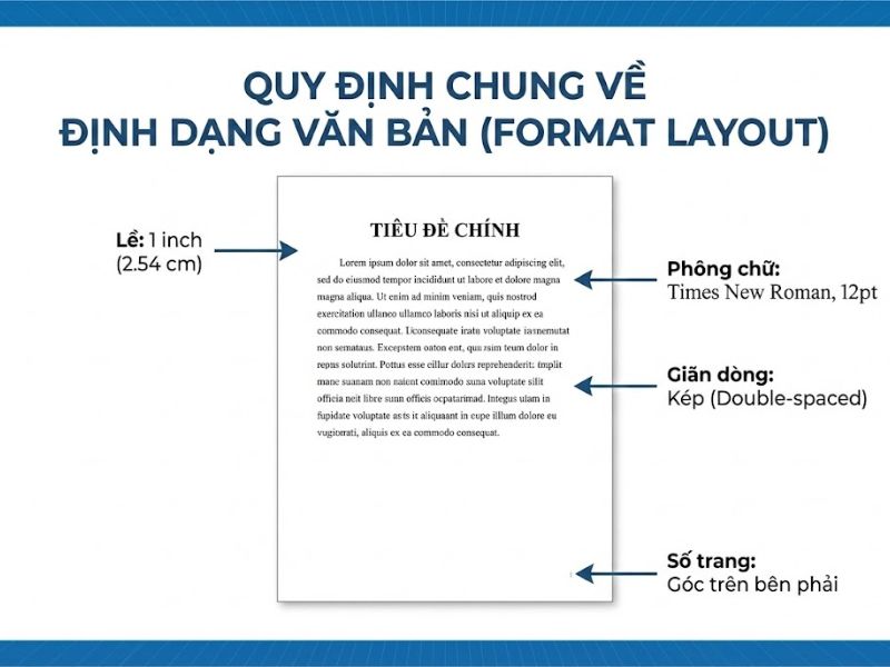 Tiêu chuẩn trình bày Chicago nghiên cứu khoa học
