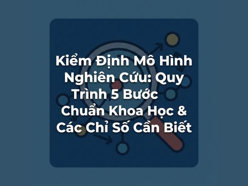 Kiểm Định Mô Hình Nghiên Cứu