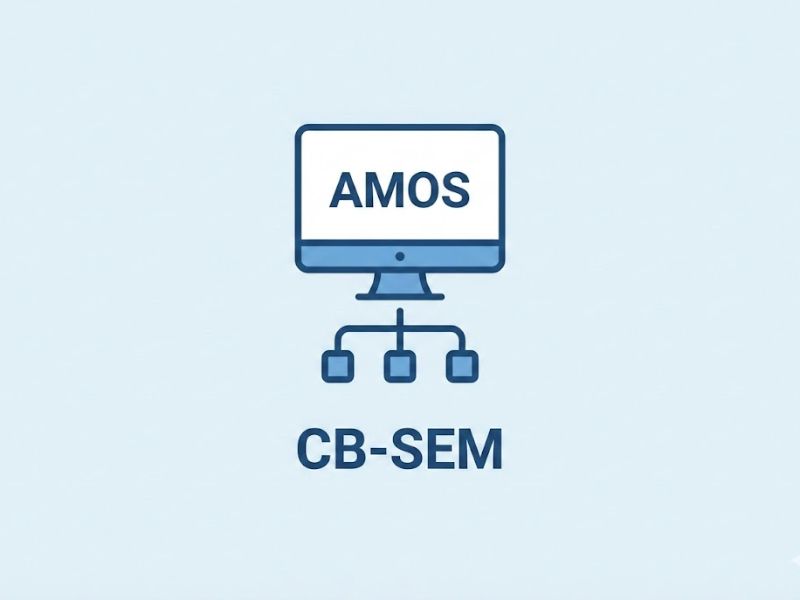 Phần Mềm AMOS Là Gì? Ứng Dụng Kiểm Định Lý Thuyết Bằng Mô Hình CB-SEM