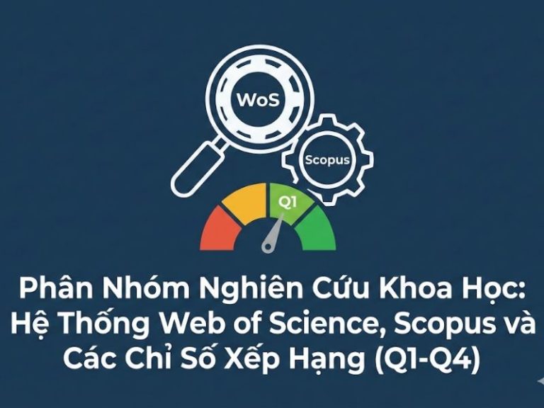 Phân Nhóm Nghiên Cứu Khoa Học: Hệ Thống Web of Science, Scopus và Các Chỉ Số Xếp Hạng (Q1-Q4)