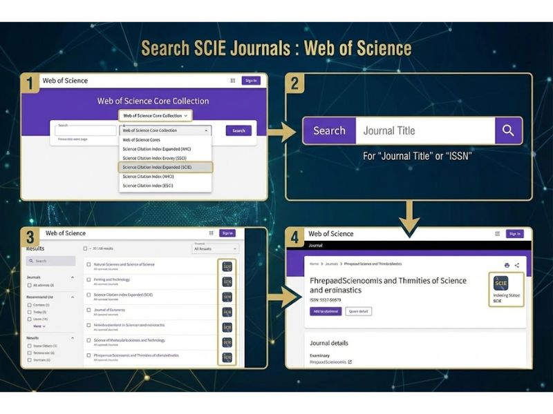 SCIE (Khoa học tự nhiên) Nghiên cứu khoa học là gì? Phân biệt và Cách tra cứu chuẩn xác