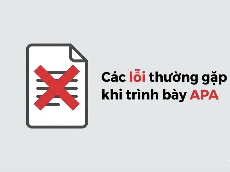 Tiêu Chuẩn Trình Bày Apa Nghiên Cứu Khoa Học Mới Nhất