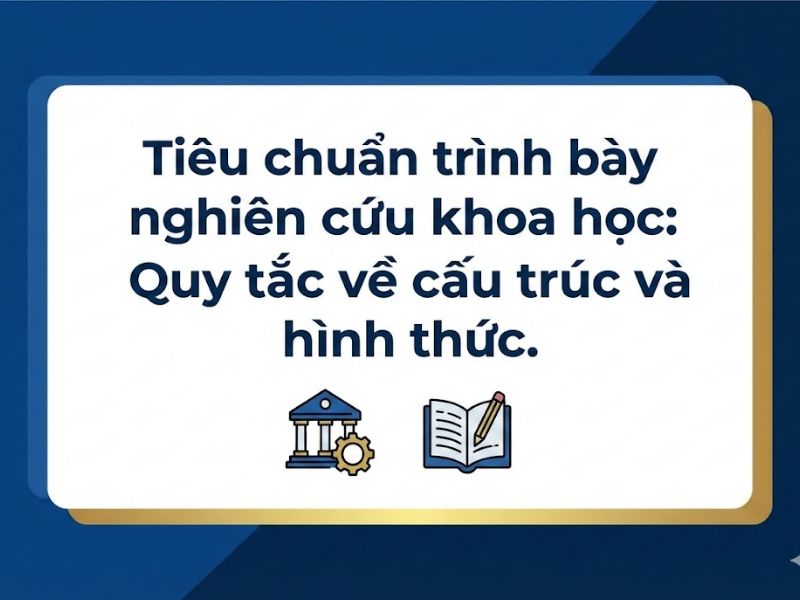 Tiêu chuẩn trình bày nghiên cứu khoa học