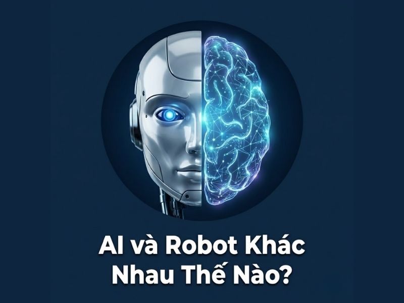 AI và Robot Khác Nhau Thế Nào? Phân Tích Sự Khác Biệt Giữa & Mối Quan Hệ