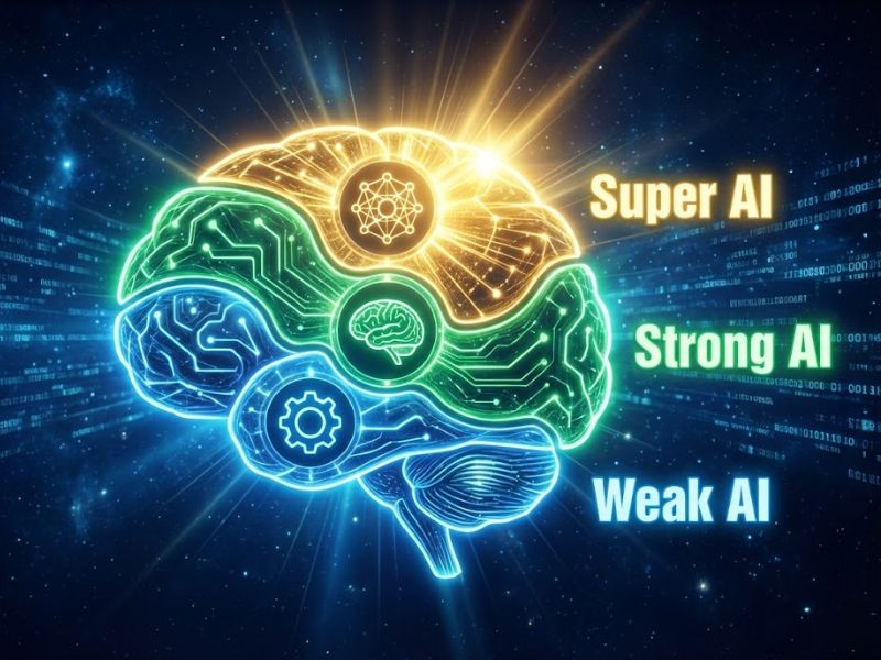 Các Cấp Độ Của AI: Phân Biệt Weak AI, Strong AI Và Super AI