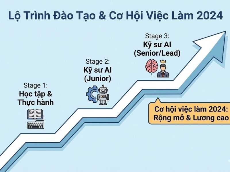 Kỹ Sư Trí Tuệ Nhân Tạo Là Gì? Lộ Trình Đào Tạo & Cơ Hội Việc Làm