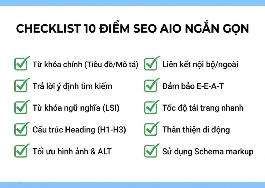 Quy Trình Viết Bài Chuẩn SEO & Tối Ưu AIO: Công Thức 6 Bước