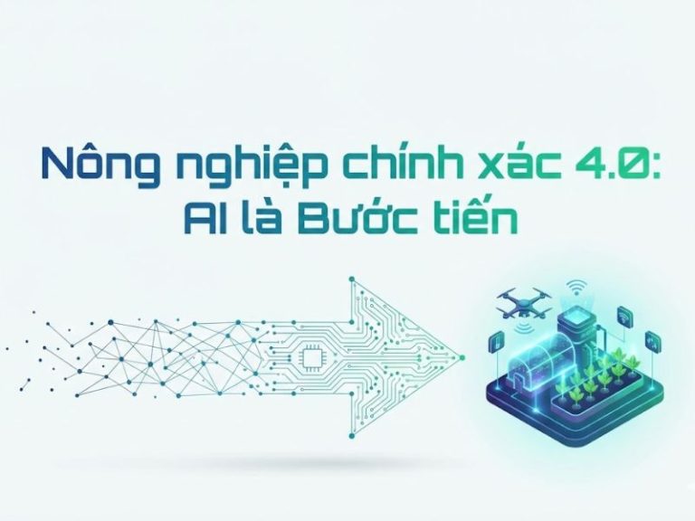Ứng dụng AI trong nông nghiệp: Bước tiến của Nông nghiệp chính xác 4.0