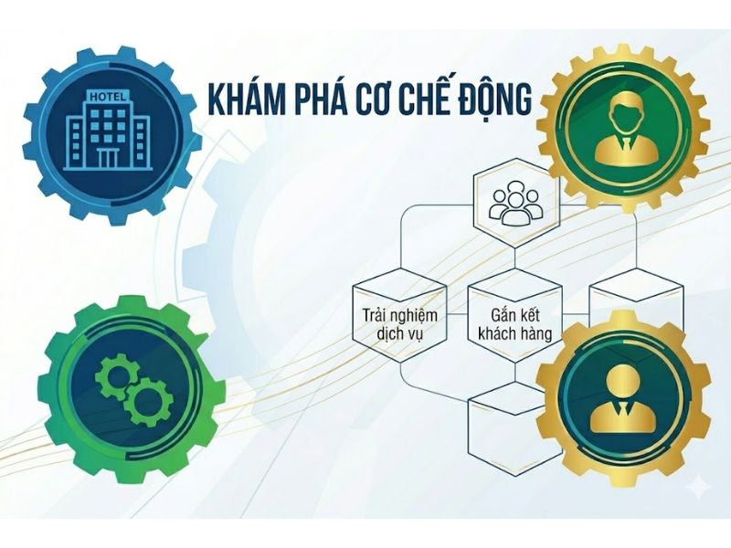 Khám phá cơ chế động và ngẫu nhiên giữa trải nghiệm dịch vụ và sự gắn kết của khách hàng với các thương hiệu khách sạn cao cấp - Le và cộng sự (2021)
