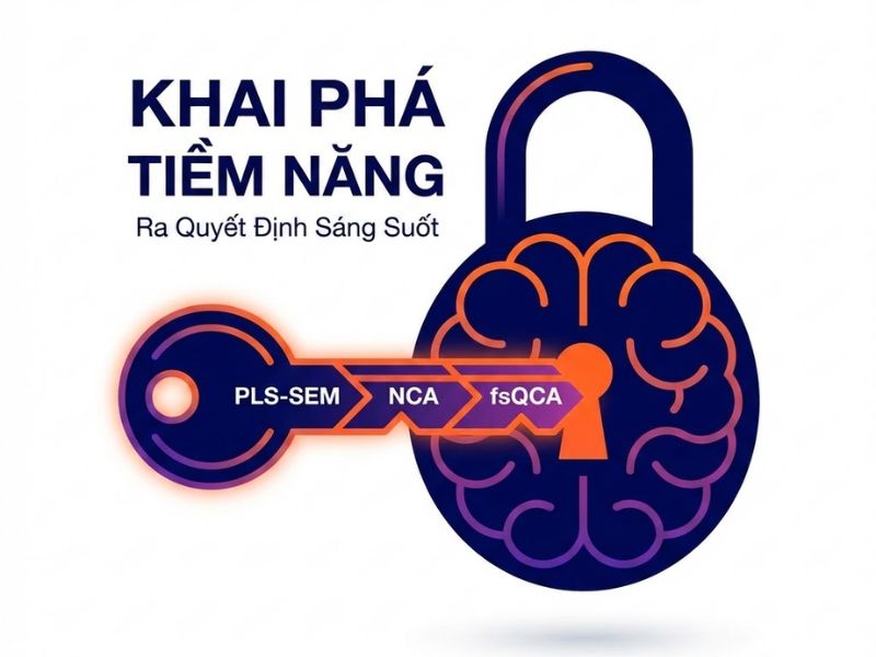 Khai Phá Tiềm Năng: Phương Pháp Phân Tích Tích Hợp PLS-SEM, NCA và fsQCA Cho Ra Quyết Định Sáng Suốt