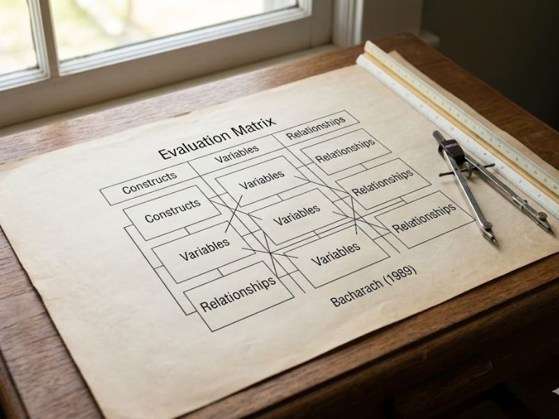 Các Lý thuyết tổ chức: Tiêu Chí Đánh Giá, Cấu Trúc và Nền Tảng Xây Dựng (Bacharach, 1989)
