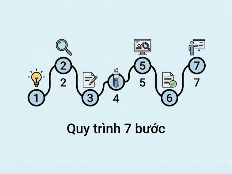 Nghiên cứu khoa học là gì? Phương pháp luận, Cấu trúc và Quy trình Thực hiện Chuẩn xác