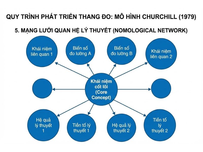 Quy trình phát triển thang đo: Mô hình Churchill (1979)
