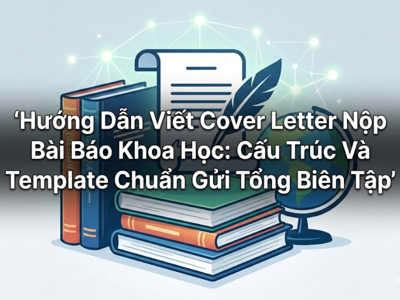 Hướng Dẫn Viết Cover Letter Nộp Bài Báo Khoa Học: Cấu Trúc Và Template Chuẩn Gửi Tổng Biên Tập