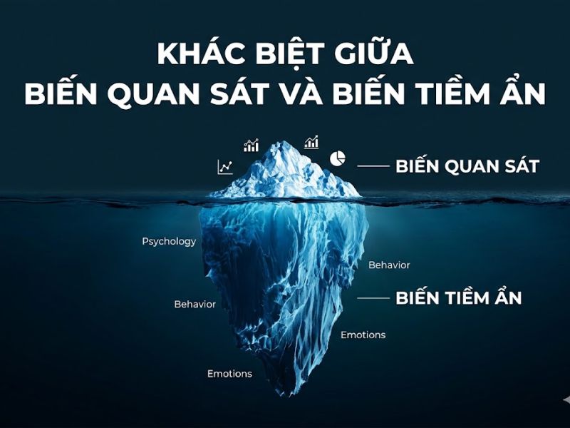 Phân Tích Chuyên Sâu: Biến Quan Sát Và Biến Tiềm Ẩn Trong Nghiên Cứu Định Lượng
