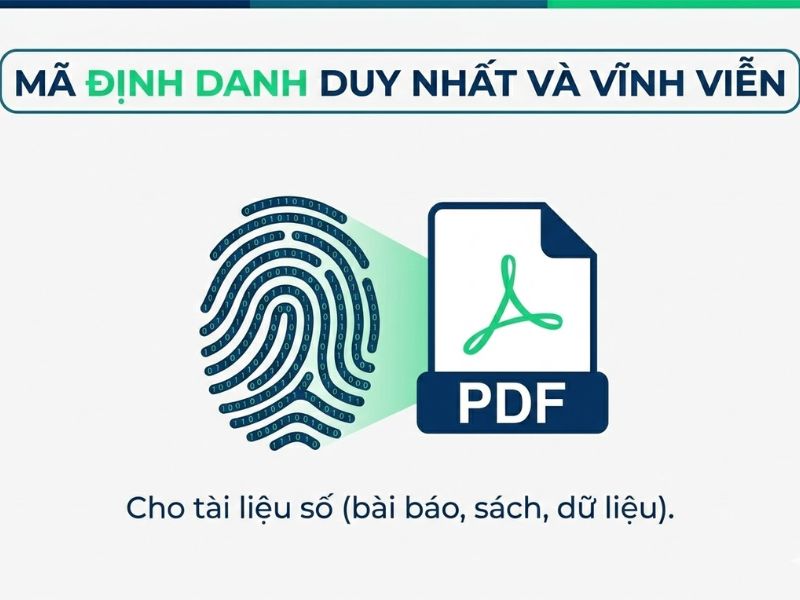 Chỉ số DOI (Digital Object Identifier) là gì? Hướng dẫn tra cứu bản full-text bài báo khoa học
