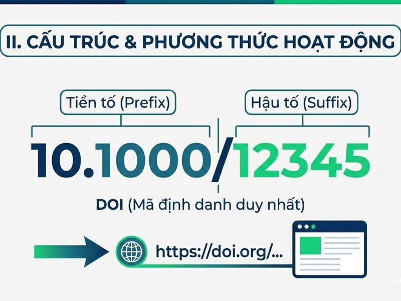 Chỉ số DOI (Digital Object Identifier) là gì? Hướng dẫn tra cứu bản full-text bài báo khoa học

