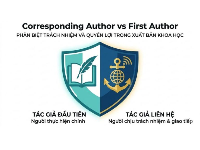 Corresponding Author vs First Author: Phân Biệt Trách Nhiệm và Quyền Lợi Trong Xuất Bản Khoa Học