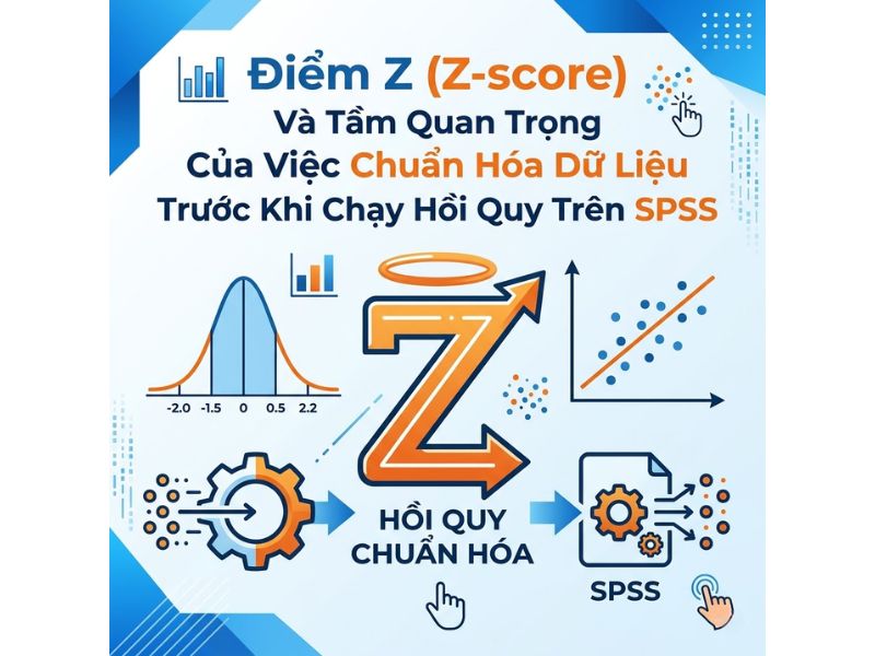 Điểm Z (Z-score) Và Tầm Quan Trọng Của Việc Chuẩn Hóa Dữ Liệu Trước Khi Chạy Hồi Quy Trên SPSS