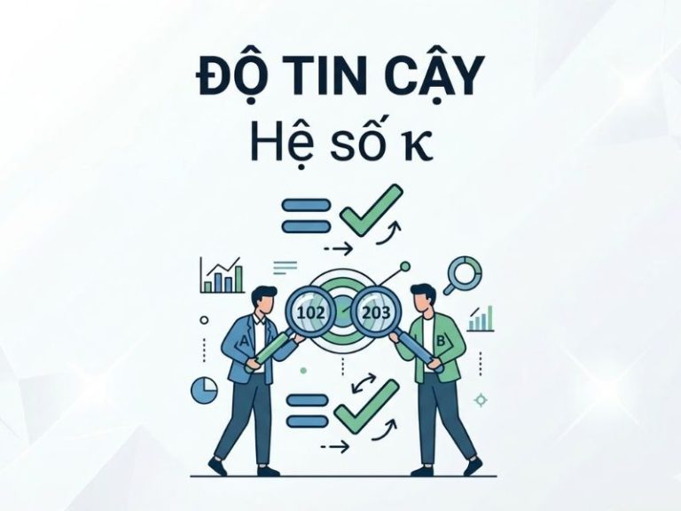 Độ tin cậy liên quan sát viên (Inter-rater reliability): Khái niệm, Ứng dụng và Cách tính độ đồng thuận trong nghiên cứu định tính