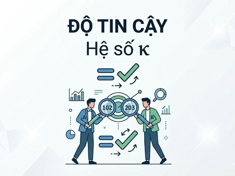 Độ tin cậy liên quan sát viên (Inter-rater reliability): Khái niệm, Ứng dụng và Cách tính độ đồng thuận trong nghiên cứu định tính