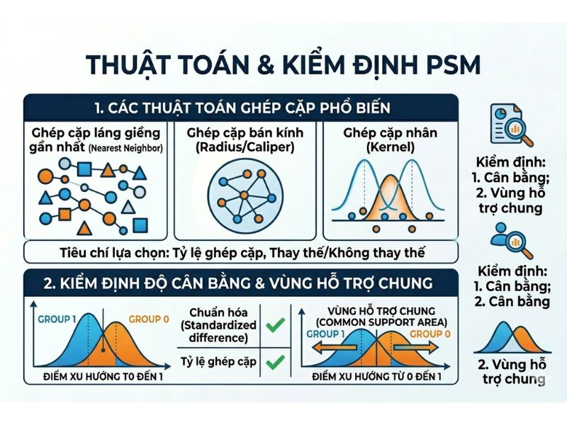 Ghép cặp điểm xu hướng (Propensity Score Matching - PSM)
