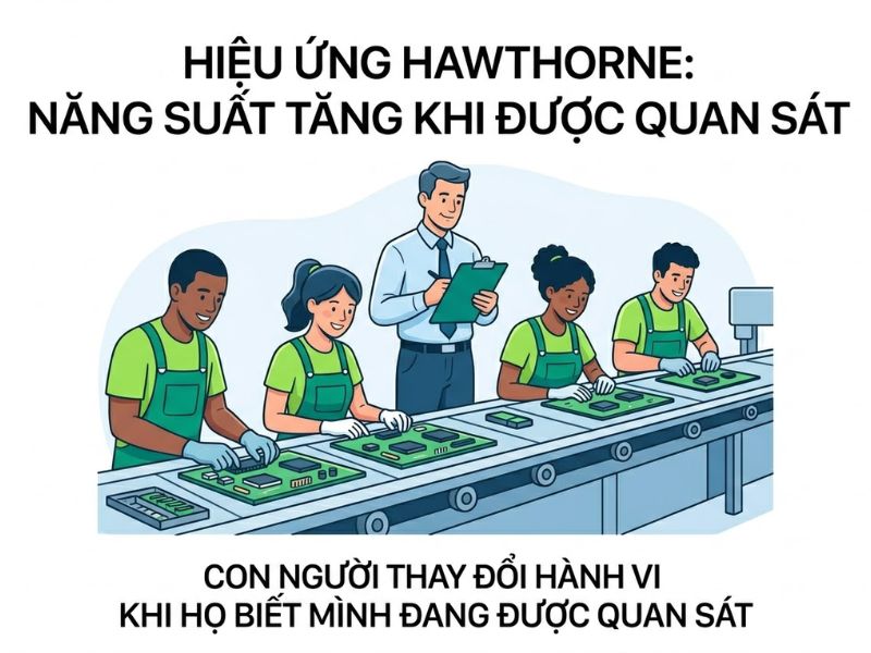 Hiệu Ứng Hawthorne: Nền Tảng, Nội Hàm và Ứng Dụng
