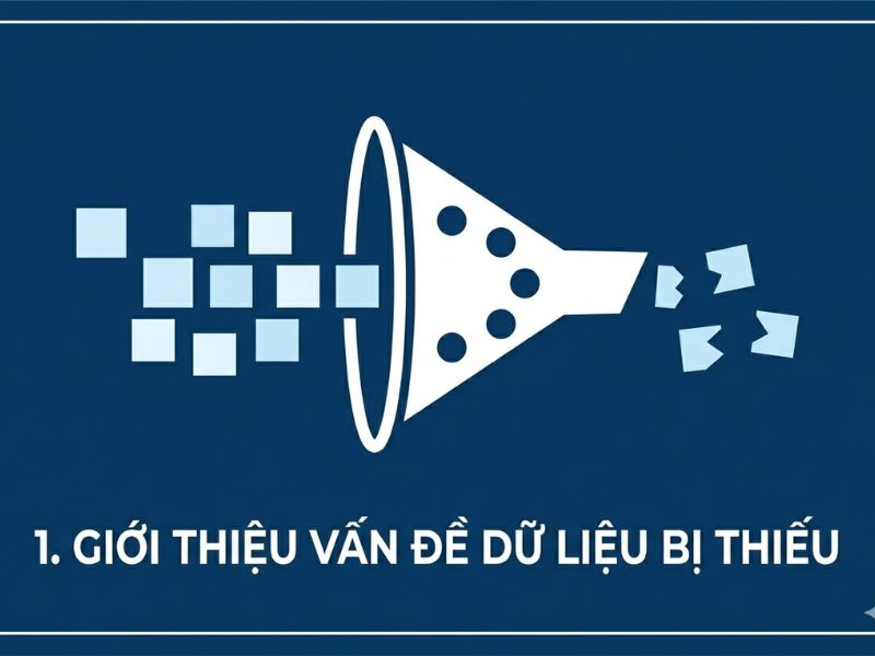 Xử lý dữ liệu bị thiếu (Missing Data) là quy trình điều chỉnh các ô giá trị bị trống trong tập dữ liệu nghiên cứu định lượng. Nguyên nhân chính là do người tham gia bỏ qua câu hỏi hoặc hệ thống lưu trữ phát sinh lỗi. Giải pháp nhanh nhất là phân tích cơ chế MCAR/MAR/MNAR để chọn phương pháp toán học phù hợp nhằm làm sạch dữ liệu khảo sát.
1. Giới Thiệu Ngắn Gọn Về Vấn Đề Xử Lý Dữ Liệu Bị Thiếu (Missing Data)
1.1. Tầm quan trọng của tính toàn vẹn dữ liệu đối với độ tin cậy của mô hình định lượng.
Tính toàn vẹn dữ liệu là nền tảng cốt lõi của bất kỳ phân tích định lượng nào. Sự thiếu hụt dữ liệu làm giảm kích thước mẫu thực tế, dẫn đến sự suy giảm độ chính xác của các ước lượng thống kê. Quá trình Xử lý dữ liệu bị thiếu (Missing Data) một cách khoa học giúp duy trì cấu trúc phương sai và hiệp phương sai ban đầu, đảm bảo tính đại diện của mẫu nghiên cứu và nâng cao độ tin cậy của các kết luận rút ra từ mô hình phân tích.
1.2. Mục tiêu của bài tổng quan tài liệu: Thiết lập tiêu chuẩn ra quyết định khi người tham gia không điền hết bảng hỏi.
Bài viết này cung cấp khung lý luận học thuật nhằm thiết lập tiêu chuẩn ra quyết định trong quá trình phân tích dữ liệu. Mục tiêu cốt lõi là hướng dẫn nhà nghiên cứu lựa chọn kỹ thuật phù hợp giữa việc loại bỏ hay quy kết dữ liệu dựa trên đặc tính toán học của mẫu, thay vì xử lý cảm tính.
2. Khái Niệm Chính Và Các Cơ Chế Cốt Lõi Của Hiện Tượng Khuyết Dữ Liệu
2.1. Định nghĩa hàn lâm về hiện tượng khuyết dữ liệu trong thiết kế nghiên cứu.
Trong khoa học thống kê, khuyết dữ liệu xảy ra khi không có giá trị nào được ghi nhận cho một hoặc nhiều biến số quan sát đối với một đơn vị phân tích cụ thể. Sự thiếu hụt này tạo ra các lỗ hổng trong ma trận dữ liệu, làm sai lệch cấu trúc thông tin và cản trở việc thực thi các thuật toán tính toán tiêu chuẩn.
2.2. Phân loại cơ chế thiếu hụt (Missing Data Mechanisms)
Việc xác định cơ chế thiếu hụt là bước bắt buộc trước khi thực hiện Xử lý dữ liệu bị thiếu (Missing Data). Phân loại này được định nghĩa bởi nhà thống kê Donald Rubin.
2.2.1. Thiếu hoàn toàn ngẫu nhiên (MCAR - Missing Completely At Random).
MCAR xảy ra khi xác suất một điểm dữ liệu bị thiếu hoàn toàn độc lập với cả các biến quan sát được và các biến không quan sát được.
Dấu hiệu: Sự vắng mặt của dữ liệu giống như việc tung đồng xu.
Kiểm định: Nhà nghiên cứu thường sử dụng kiểm định Little (Little’s MCAR test) để xác nhận giả định này.
2.2.2. Thiếu ngẫu nhiên (MAR - Missing At Random).
MAR xuất hiện khi xác suất dữ liệu bị thiếu có liên quan đến các biến đã được thu thập đầy đủ trong tập dữ liệu, nhưng không phụ thuộc vào giá trị của chính biến bị thiếu đó.
Ví dụ: Nam giới có xu hướng ít trả lời câu hỏi về thu nhập hơn nữ giới, nhưng trong nhóm nam giới, người thu nhập cao hay thấp đều có tỷ lệ bỏ trống câu hỏi như nhau.
2.2.3. Thiếu không ngẫu nhiên (MNAR - Missing Not At Random).
MNAR là cơ chế phức tạp nhất, xảy ra khi xác suất bị thiếu phụ thuộc trực tiếp vào giá trị của biến đang bị thiếu.
Ví dụ: Những người có thu nhập rất cao chủ động không khai báo mức thu nhập thật của họ. Việc bỏ qua điều này sẽ gây ra sai số nghiêm trọng.
3. Phân Tích Chi Tiết Tác Động Thực Nghiệm Của Việc Không Xử Lý Dữ Liệu Bị Thiếu (Missing Data)
3.1. Hiện tượng sai lệch trong ước lượng tham số (Parameter Estimation Bias).
Nếu không áp dụng phương pháp xử lý chuẩn xác, dữ liệu thu được sẽ mang tính thiên lệch. Hiện tượng sai lệch ước lượng xảy ra khi mẫu phân tích cuối cùng không còn phản ánh đúng tổng thể ban đầu. Điều này làm cho hệ số hồi quy (Beta), giá trị trung bình (Mean) và độ lệch chuẩn (Standard Deviation) bị bóp méo, dẫn đến kết quả nghiên cứu bị sai lệch hoàn toàn so với thực tế.
3.2. Sự suy giảm độ mạnh thống kê (Statistical Power) do giảm kích thước mẫu.
Sức mạnh thống kê bị ảnh hưởng trực tiếp bởi kích thước mẫu. Khi bỏ qua các bản ghi chứa dữ liệu thiếu, số lượng quan sát (N) giảm xuống. N càng nhỏ, sai số chuẩn (Standard Error) càng lớn, làm giảm khả năng phát hiện ra các mối quan hệ thực sự giữa các biến, dẫn đến sai lầm loại II (Type II error) trong kiểm định giả thuyết.
4. Các Phương Pháp Và Giải Pháp Xử Lý Khi Người Tham Gia Không Điền Hết Bảng Hỏi
4.1. Kỹ thuật loại bỏ dữ liệu (Deletion Methods)
4.1.1. Phương pháp xóa toàn bộ (Listwise Deletion / Complete Case Analysis)
Cơ sở lý luận và giới hạn áp dụng: Phương pháp này loại bỏ hoàn toàn một đối tượng (case) ra khỏi phân tích nếu có bất kỳ biến nào bị trống. Điều kiện bắt buộc để áp dụng là dữ liệu phải thỏa mãn giả định MCAR.
Ưu điểm: Duy trì tính đồng nhất của mẫu trên tất cả các phép phân tích; dễ thực hiện trên các phần mềm.
Hạn chế: Gây mất mát thông tin nghiêm trọng, làm giảm mạnh sức mạnh thống kê nếu tỷ lệ trống vượt quá 5%.
4.1.2. Phương pháp xóa từng phần (Pairwise Deletion / Available Case Analysis)
Nguyên lý bảo toàn tối đa: Thuật toán tính toán ma trận hiệp phương sai bằng cách sử dụng tất cả các dữ liệu có sẵn cho từng cặp biến cụ thể. Đối tượng chỉ bị loại trừ ở các cặp biến mà nó bị thiếu dữ liệu.
Rủi ro: Gây ra hiện tượng ma trận không xác định dương (Non-positive definite matrices), khiến các mô hình phức tạp như cấu trúc tuyến tính (SEM) không thể chạy được hoặc cho ra các hệ số hồi quy vượt quá giới hạn lý thuyết.
4.2. Kỹ thuật quy kết/thay thế dữ liệu (Imputation Methods)
4.2.1. Thay thế bằng giá trị trung bình (Mean Imputation)
Quy trình: Kỹ thuật thay thế bằng mean (Mean Imputation) nội suy các giá trị trống bằng giá trị trung bình cộng của toàn bộ các quan sát hợp lệ trong cùng một biến số.
Điểm yếu học thuật: Phương pháp này làm triệt tiêu phương sai của biến, thu hẹp sai số chuẩn một cách giả tạo và làm méo mó nghiêm trọng hệ số tương quan giữa các biến. Hầu hết các tạp chí khoa học hiện nay không khuyến khích sử dụng cách này.
4.2.2. Tổng quan về các giải pháp thay thế bậc cao (Multiple Imputation, Expectation-Maximization) nhằm tối ưu hóa sai số.
Expectation-Maximization (EM): Sử dụng thuật toán lặp để tìm ra ước lượng hợp lý cực đại cho các giá trị bị thiếu.
Multiple Imputation (MI): Tạo ra nhiều bộ dữ liệu thay thế dựa trên phân phối xác suất, sau đó phân tích từng bộ và gộp kết quả lại. Phương pháp này bảo toàn cấu trúc sai số và được xem là tiêu chuẩn vàng trong phân tích định lượng hiện đại.
Bảng Tổng Hợp So Sánh Các Phương Pháp Xử Lý Dữ Liệu Bị Thiếu
Phương pháp
Loại kỹ thuật
Ưu điểm cốt lõi
Nhược điểm lớn nhất
Điều kiện áp dụng tối ưu
Xóa listwise
Loại bỏ (Deletion)
Dễ thực hiện, tập dữ liệu đồng nhất.
Mất mát dữ liệu lớn, giảm sức mạnh thống kê.
Dữ liệu đạt chuẩn MCAR, tỷ lệ thiếu < 5%.
Xóa pairwise
Loại bỏ (Deletion)
Tận dụng tối đa dữ liệu hiện có.
Gây lỗi ma trận không xác định dương trong SEM.
Phân tích tương quan đơn giản, MCAR/MAR.
Thay thế bằng mean
Quy kết (Imputation)
Tránh giảm kích thước mẫu nhanh chóng.
Bóp méo phương sai, thay đổi độ lệch chuẩn.
Rất ít được khuyên dùng trong khoa học.
Multiple Imputation
Quy kết (Imputation)
Tối ưu hóa sai số, ước lượng khách quan.
Phức tạp trong tính toán, yêu cầu phần mềm hỗ trợ.
Dữ liệu thuộc cơ chế MAR, mô hình phức tạp.

5. Khuyến Nghị Khoa Học Trong Đánh Giá Và Xử Lý Dữ Liệu Bị Thiếu (Missing Data)
5.1. Nguyên tắc lựa chọn phương pháp dựa trên tỷ lệ thiếu hụt và kiểm định phân phối.
Việc lựa chọn phương pháp không dựa trên sự tiện lợi mà phải căn cứ vào kết quả kiểm định Little và tỷ lệ dữ liệu khuyết. Nếu tỷ lệ thiếu dưới 5% và đạt MCAR, xóa listwise là giải pháp an toàn. Ngược lại, đối với tỷ lệ cao hơn hoặc dữ liệu rơi vào MAR, các kỹ thuật thay thế bậc cao như Multiple Imputation bắt buộc phải được áp dụng.
5.2. Yêu cầu minh bạch thông tin trong báo cáo phương pháp luận.
Trong các công bố học thuật, nhà nghiên cứu phải báo cáo minh bạch về tỷ lệ thiếu, cơ chế thiếu hụt đã được kiểm định và luận giải rõ ràng lý do chọn phương pháp xử lý đó nhằm đảm bảo tính tái lập của nghiên cứu.
6. FAQ – Câu Hỏi Thường Gặp Về Quản Trị Dữ Liệu Khuyết Khảo Sát
6.1. Tỷ lệ Missing Data tối đa cho phép để áp dụng Listwise Deletion mà không làm sai lệch mẫu là bao nhiêu?
Tỷ lệ an toàn được chấp nhận trong giới học thuật là dưới 5%, với điều kiện tiên quyết là dữ liệu phải vượt qua kiểm định MCAR. Vượt quá ngưỡng này, sức mạnh thống kê sẽ suy giảm đáng kể.
6.2. Kỹ thuật Mean Imputation có phá vỡ giả định phân phối chuẩn của dữ liệu hay không?
Có, phương pháp này phá vỡ phân phối chuẩn. Việc nhồi nhét cùng một giá trị trung bình vào dữ liệu sẽ tạo ra một đỉnh nhọn bất thường ở giữa phân phối, làm giảm độ lệch chuẩn giả tạo và ảnh hưởng đến tính hợp lệ của các kiểm định tham số.
6.3. Giải pháp nào được ưu tiên khi dữ liệu vi phạm giả định MCAR?
Multiple Imputation (MI) và Maximum Likelihood (ML) là hai giải pháp tối ưu. Khi dữ liệu vi phạm MCAR (tức là rơi vào MAR hoặc MNAR), các kỹ thuật này sử dụng mô hình xác suất để quy kết giá trị, giúp kiểm soát phương sai tốt hơn các phương pháp xóa truyền thống.
Kết luận tổng quan: Quy trình Xử lý dữ liệu bị thiếu (Missing Data) là một bước sàng lọc kỹ thuật mang tính quyết định đến sinh mệnh của một mô hình nghiên cứu. Từ việc nhận diện cơ chế MCAR/MAR/MNAR cho đến việc lựa chọn xóa listwise, xóa pairwise hay quy kết bậc cao, nhà nghiên cứu cần bám sát các nguyên lý toán học chặt chẽ. Bài viết được hệ thống hóa và biên tập bởi nhà nghiên cứu Nguyễn Thanh Phương, nhằm cung cấp nền tảng kiến thức thực chứng, hỗ trợ trực tiếp cho quá trình đánh giá và phân tích dữ liệu nghiên cứu khoa học.
