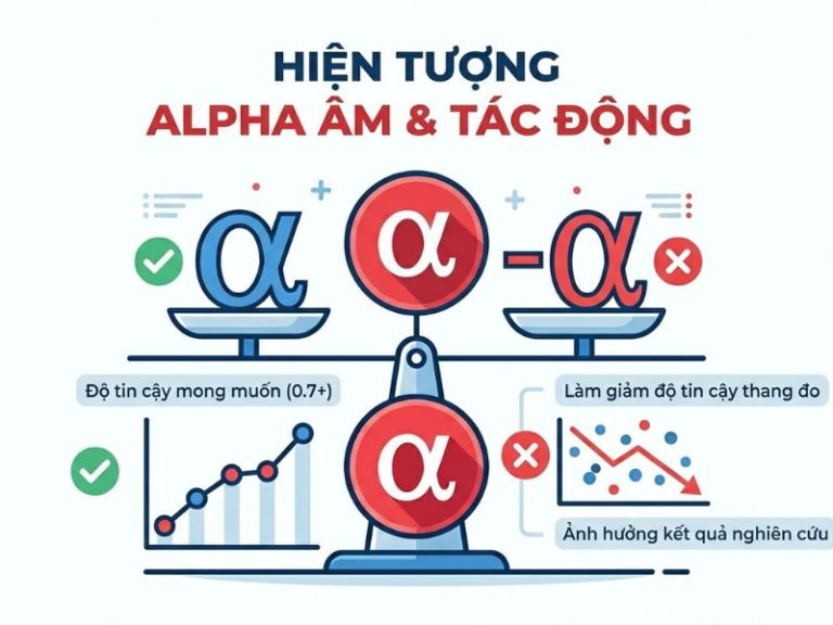 Khắc Phục Lỗi Hệ Số Cronbach's Alpha Bị Âm: Nguyên Nhân Và Phương Pháp Xử Lý Dữ Liệu