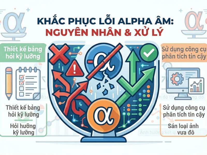 Khắc Phục Lỗi Hệ Số Cronbach's Alpha Bị Âm: Nguyên Nhân Và Phương Pháp Xử Lý Dữ Liệu
