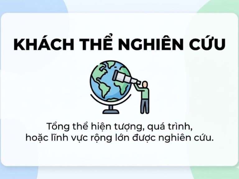 Khách thể nghiên cứu là gì? Phân biệt Khách thể và Đối tượng nghiên cứu trong khoa học