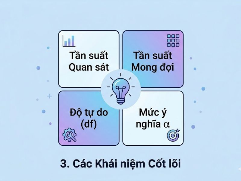 Kiểm định Chi bình phương: Nền Tảng, Nội Hàm và Ứng Dụng Trong Nghiên Cứu
