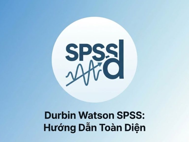 Hướng Dẫn Toàn Diện Về Kiểm Định Hệ Số Durbin Watson Trong SPSS