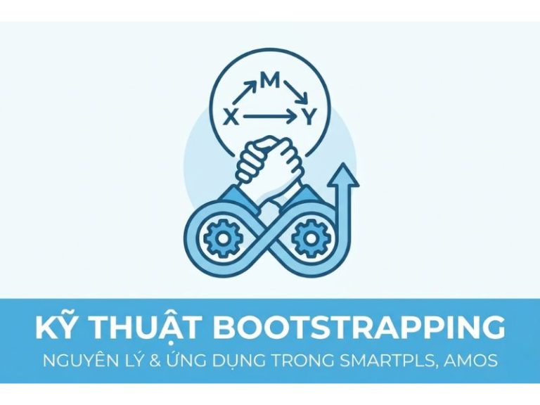 Kỹ thuật Bootstrapping: Nguyên lý và Ứng dụng trong SmartPLS, AMOS để kiểm định biến trung gian