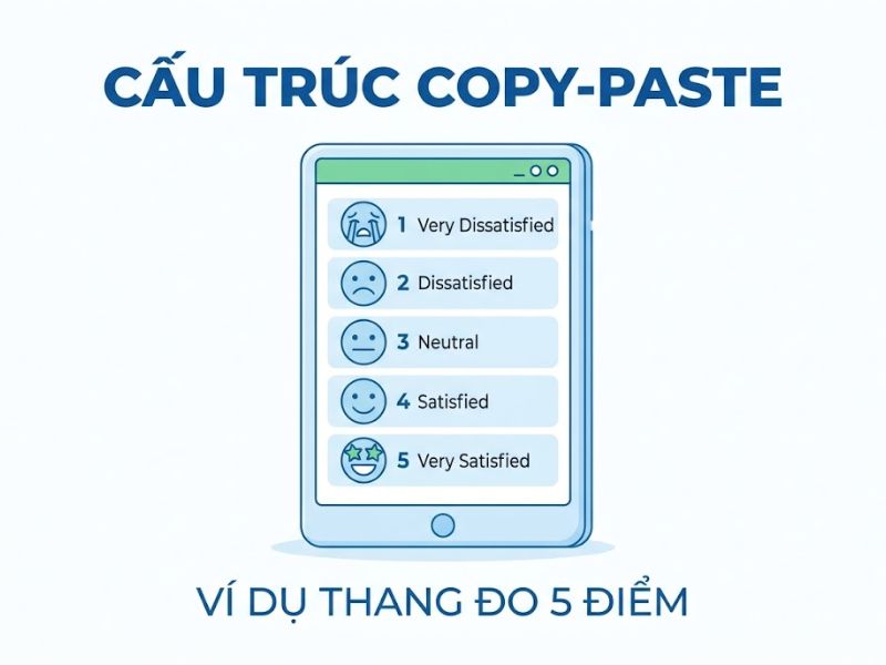 Mẫu Phiếu Khảo Sát Sự Hài Lòng: Cấu Trúc Bảng Hỏi Thang Đo Likert Và File Word Tham Khảo
