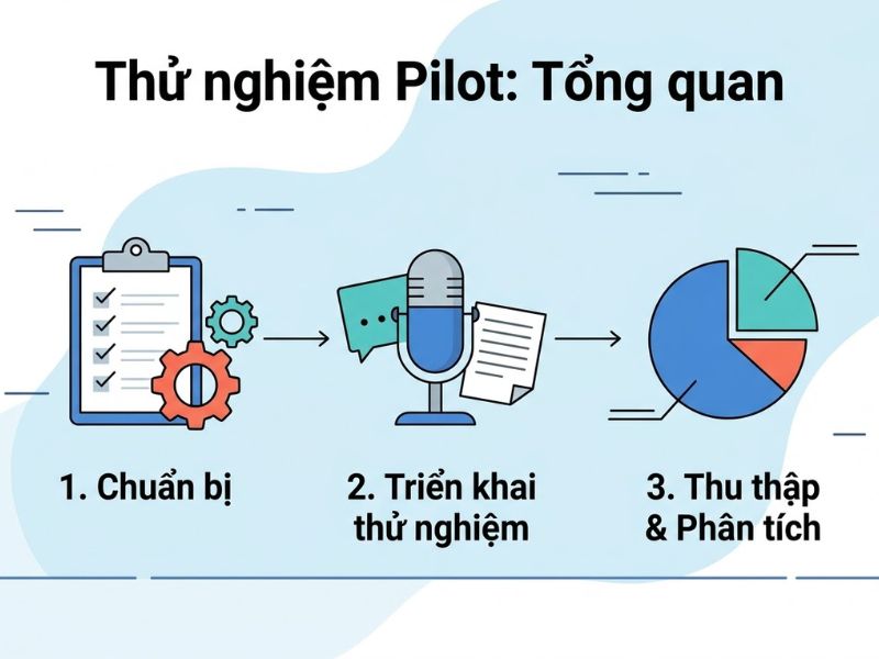 Nghiên cứu thử nghiệm (Pilot Study): Cỡ mẫu và Quy trình chuẩn hóa Bảng hỏi

