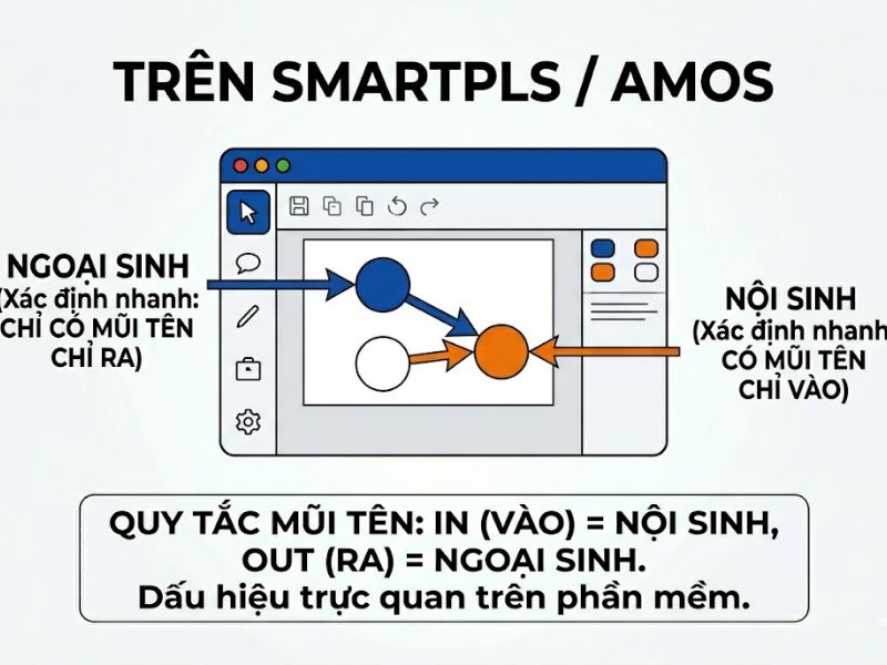 Phân Biệt Biến Nội Sinh Và Biến Ngoại Sinh (Endogenous vs Exogenous) Trong Mô Hình SEM / PLS-SEM
