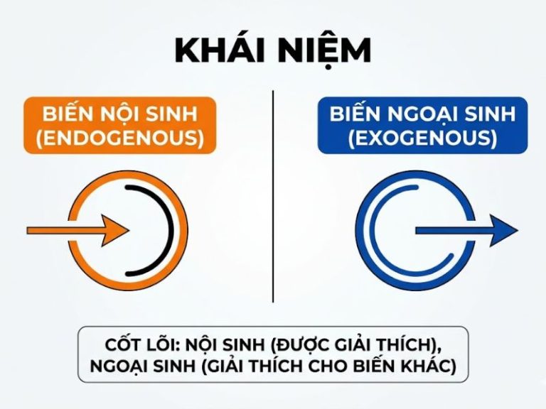 Phân Biệt Biến Nội Sinh Và Biến Ngoại Sinh (Endogenous vs Exogenous) Trong Mô Hình SEM / PLS-SEM