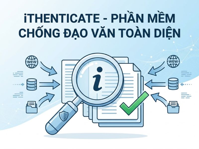 Phần Mềm iThenticate Tiêu Chuẩn Kiểm Tra Đạo Văn Khoa Học 
