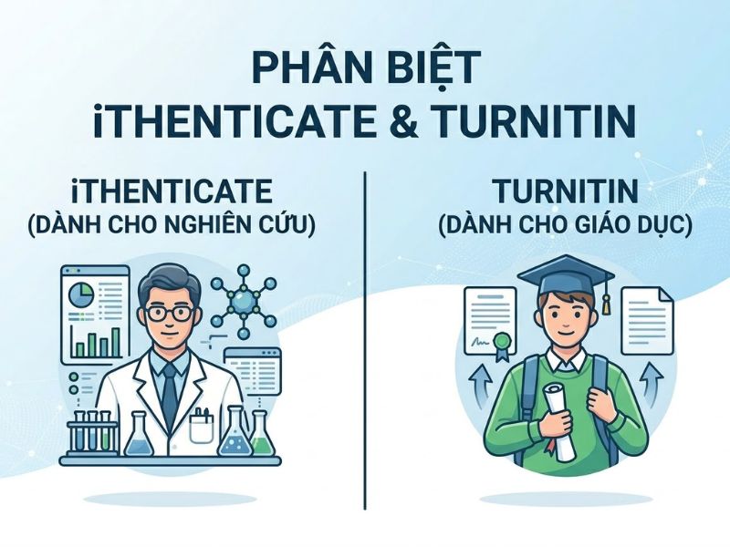 Phần Mềm iThenticate Tiêu Chuẩn Kiểm Tra Đạo Văn Khoa Học 
