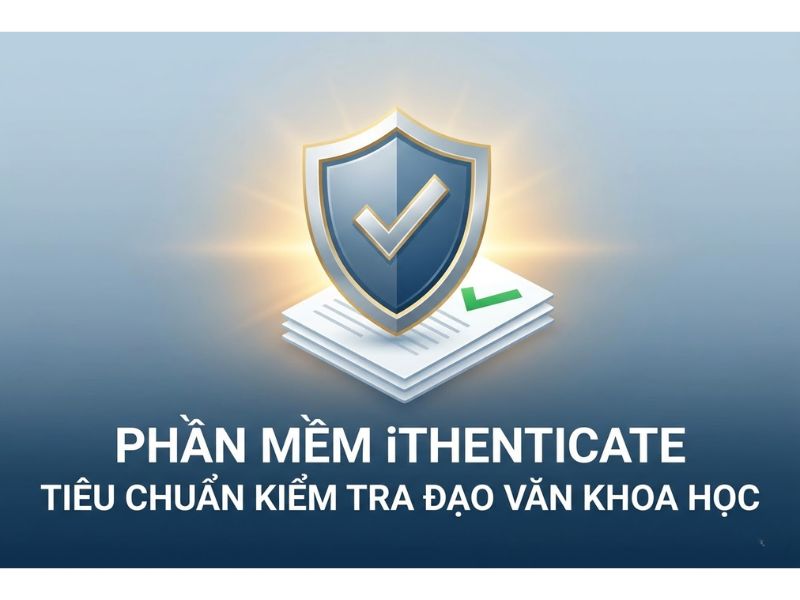 Phần Mềm iThenticate Tiêu Chuẩn Kiểm Tra Đạo Văn Khoa Học