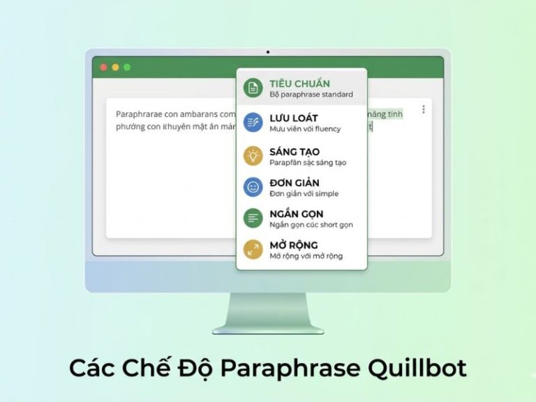Phần Mềm Quillbot Để Paraphrase Văn Bản Và Tối Ưu Hóa Tỷ Lệ Đạo Văn Turnitin