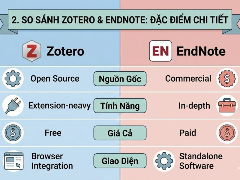 Phần Mềm Zotero Và EndNote: Phân Tích Các Phần Mềm Quản Lý 

